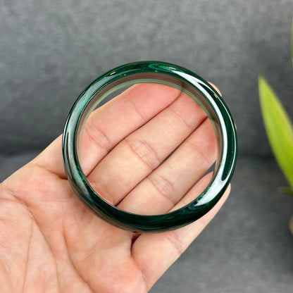 Bracelet Malachite Style Feuille Taille 58,7 mm