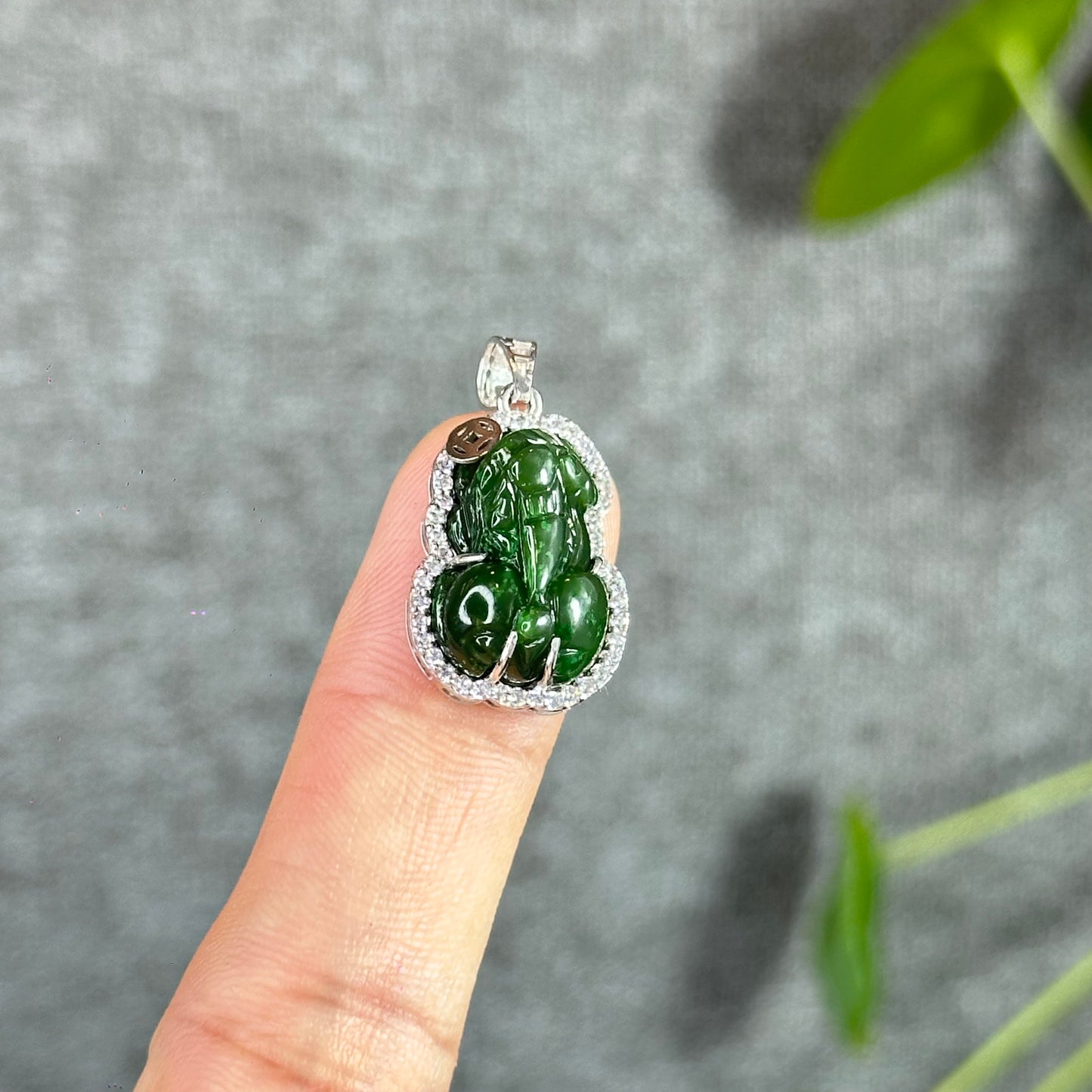 Pixiu Natural Nephrite Jade Pendant