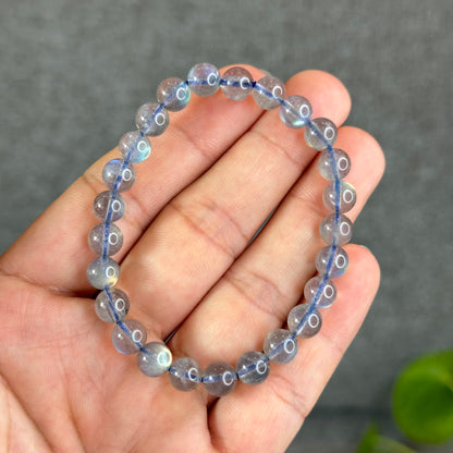 Natural Labradorite Bracelet Size 7.3 mm