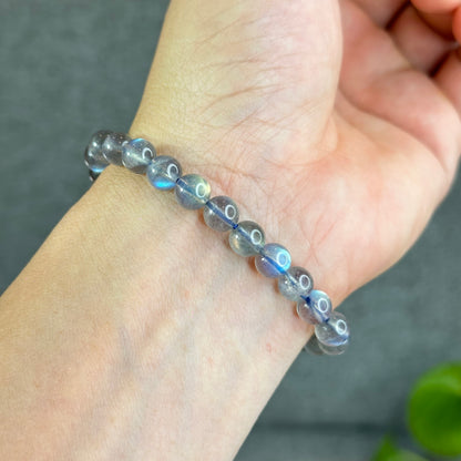 Natural Labradorite Bracelet Size 7.3 mm