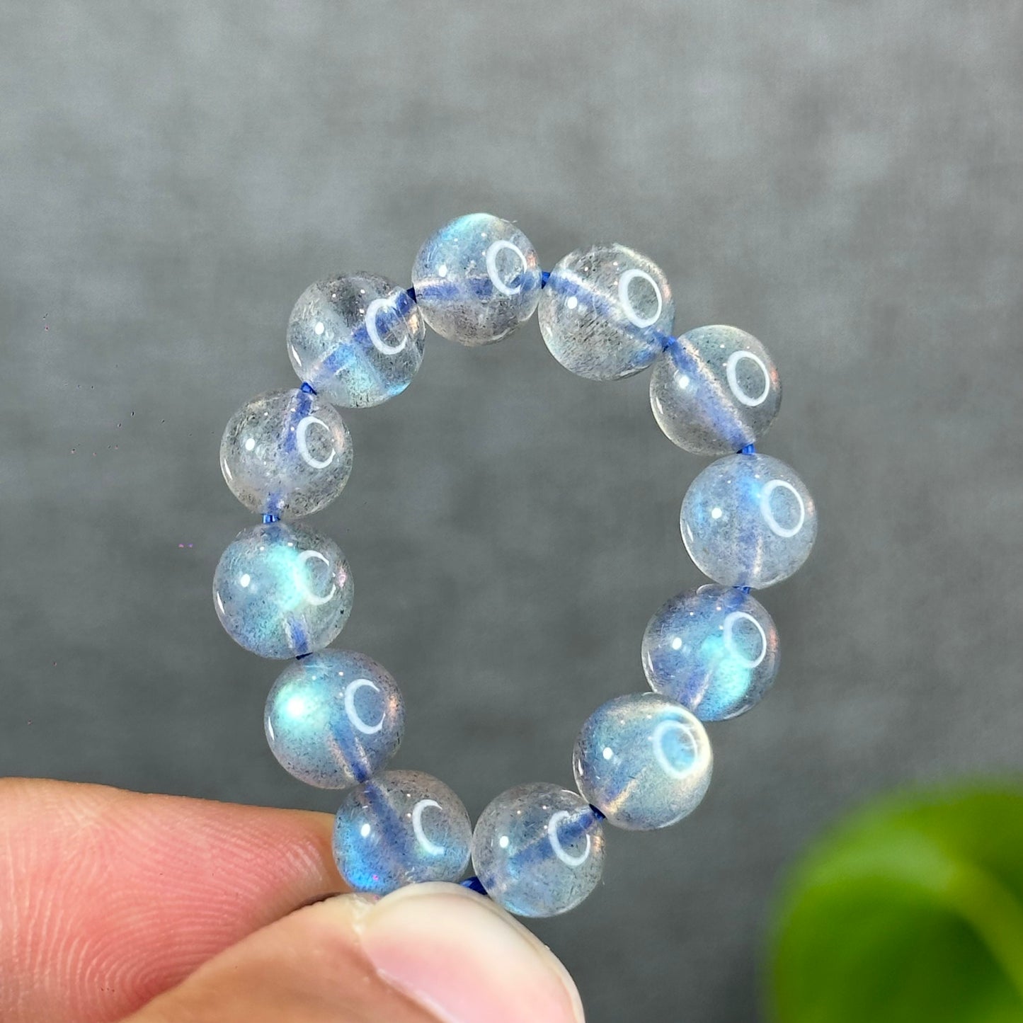 Natural Labradorite Bracelet Size 7.3 mm