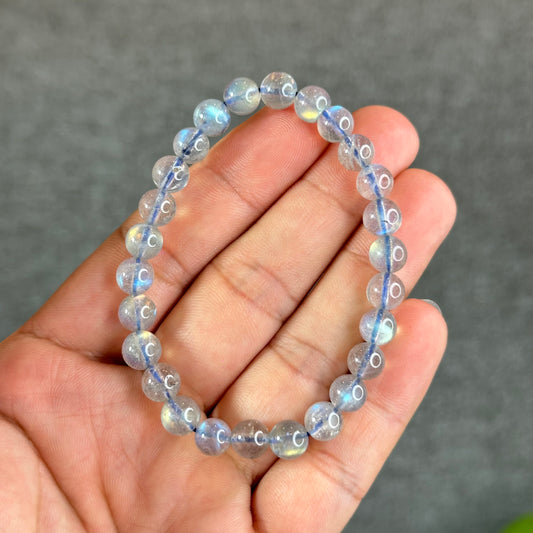 Natural Labradorite Bracelet Size 7.3 mm