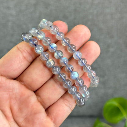 Natural Labradorite Bracelet Size 7.3 mm