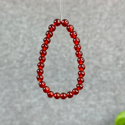 Natural Garnet VIP Bracelet size 7 mm