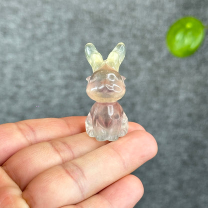 Natural Fluorite Deer Figurine