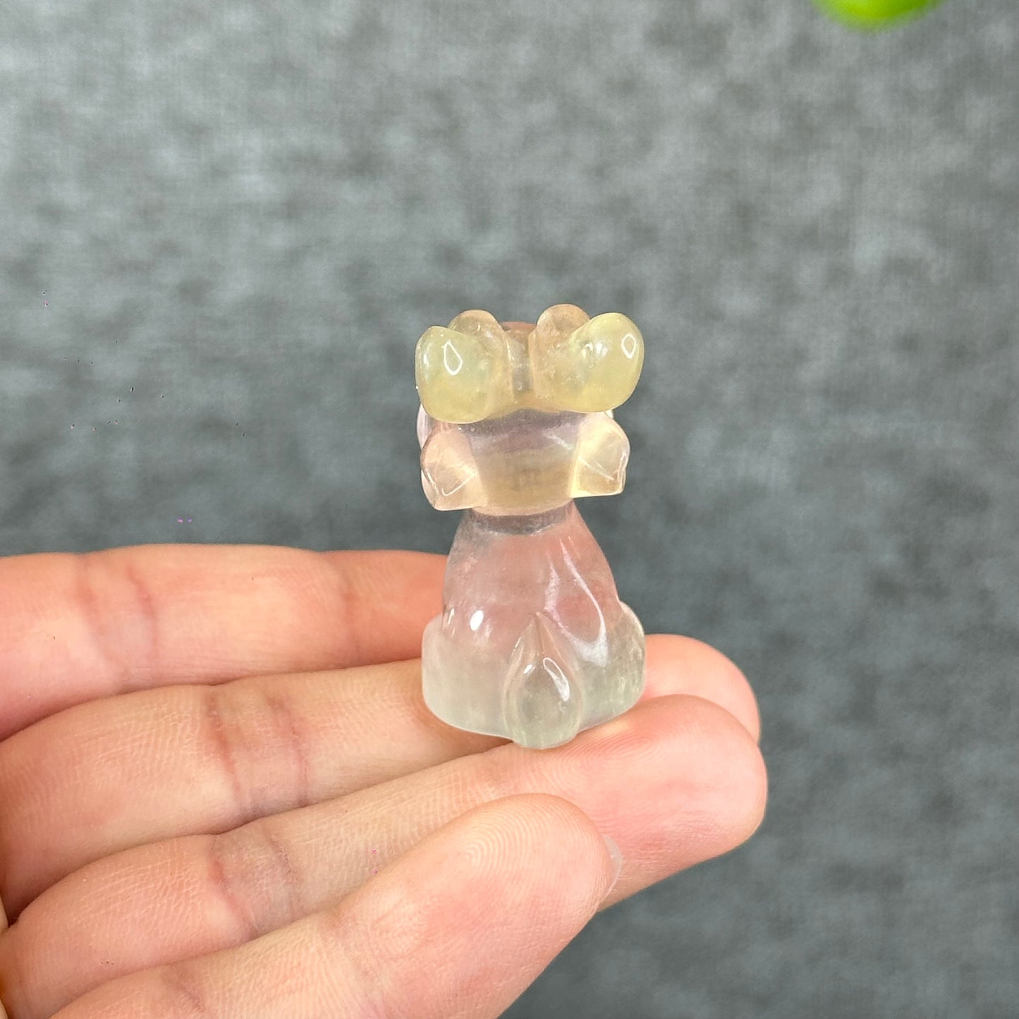 Natural Fluorite Deer Figurine