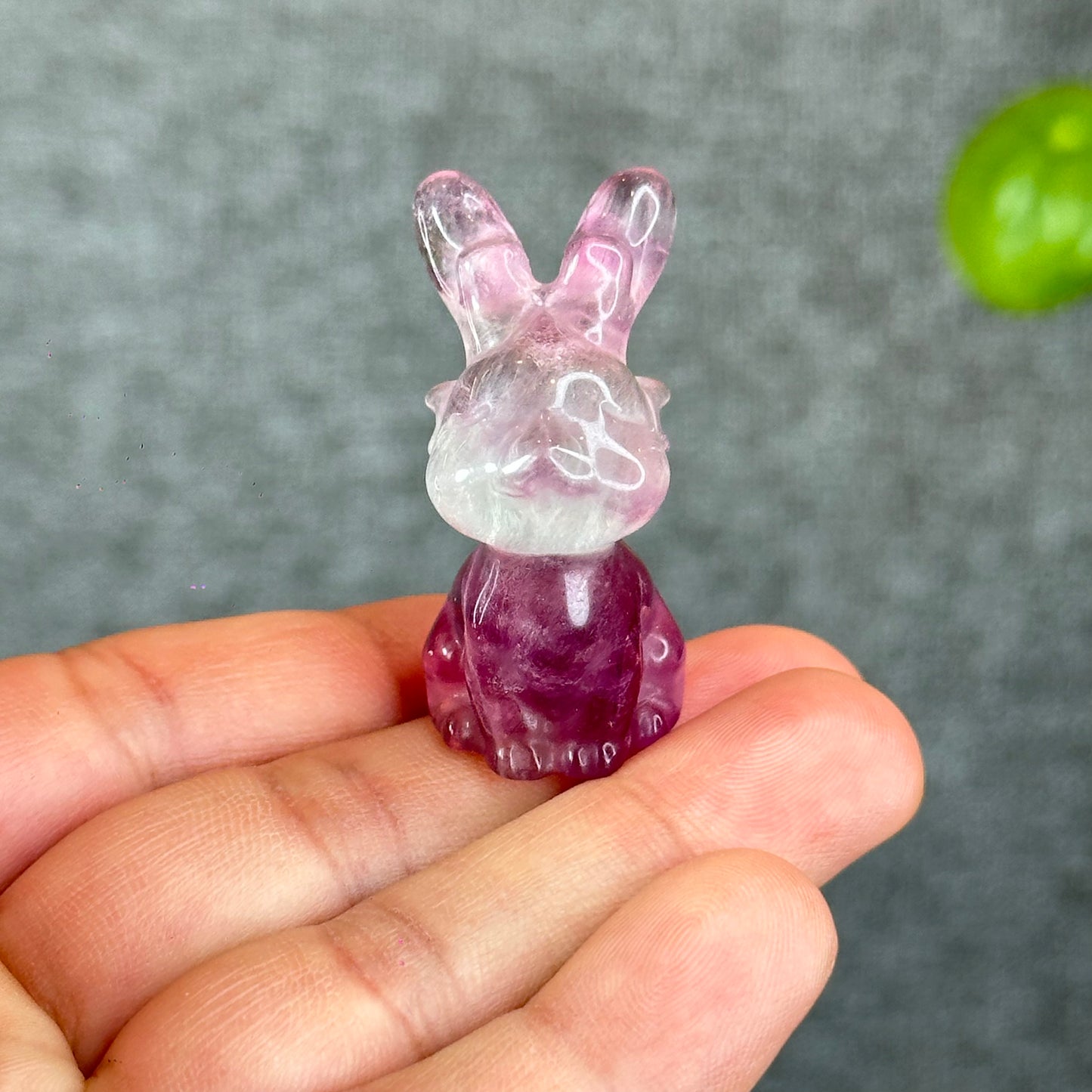Natural Fluorite Deer Figurine