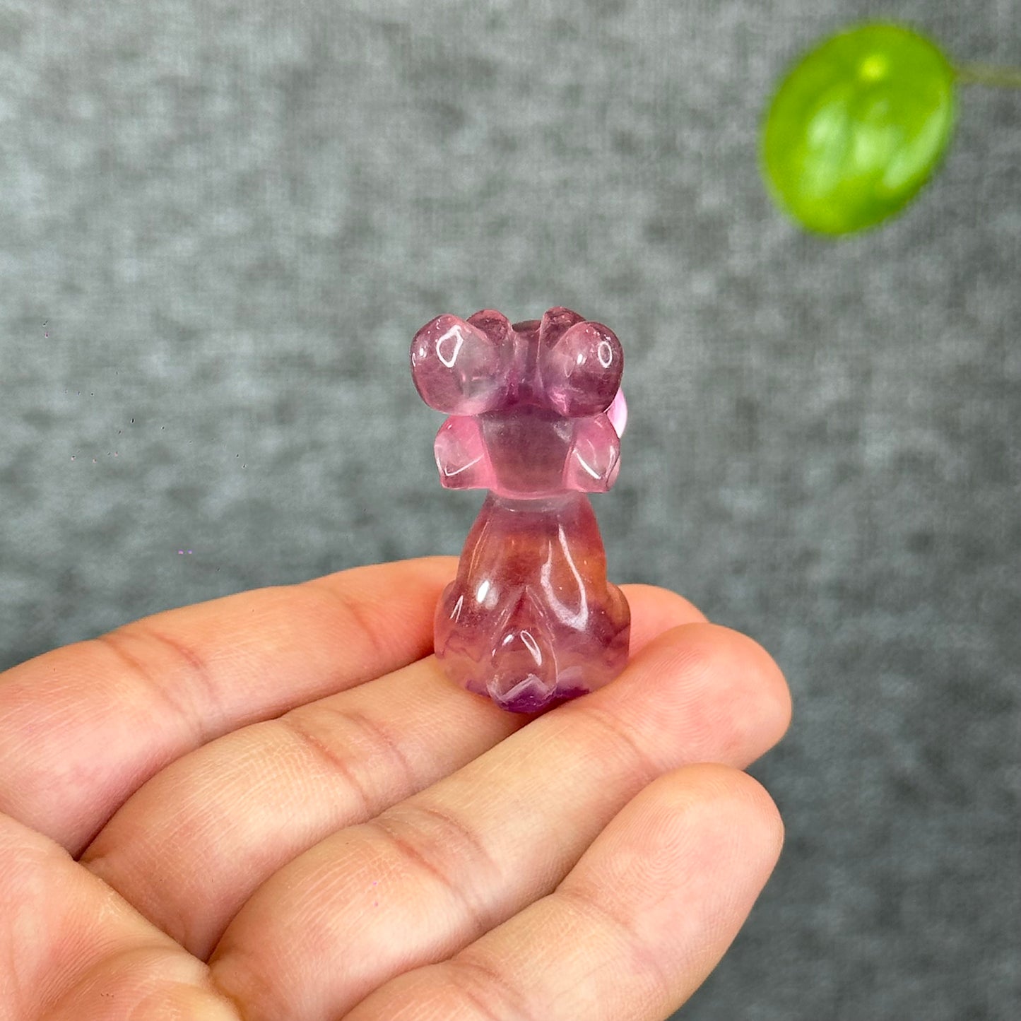 Natural Fluorite Deer Figurine