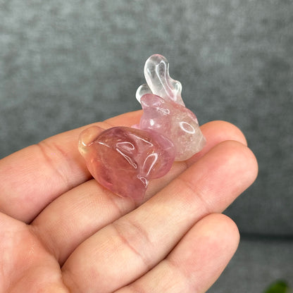 Natural Fluorite Deer Figurine