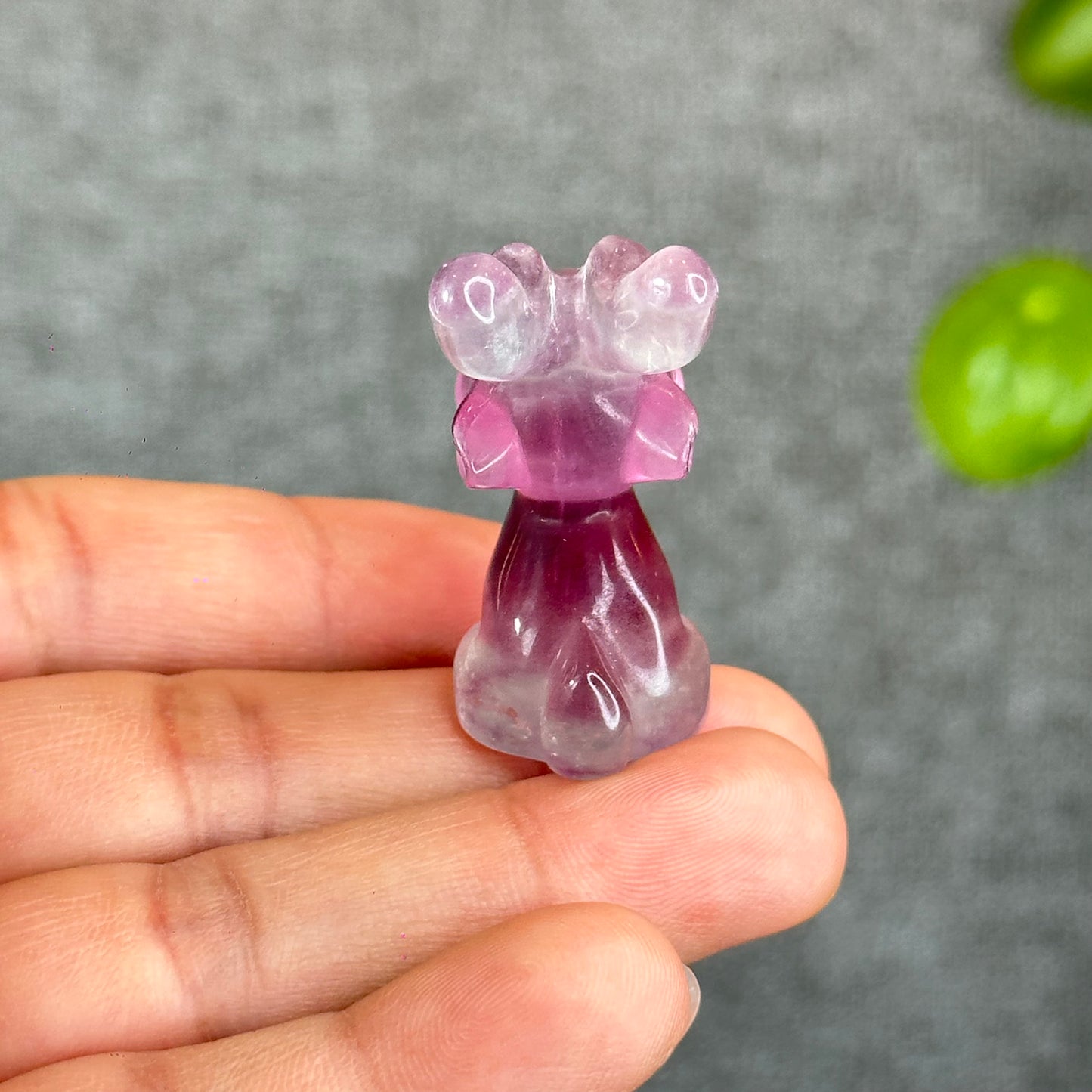 Natural Fluorite Deer Figurine