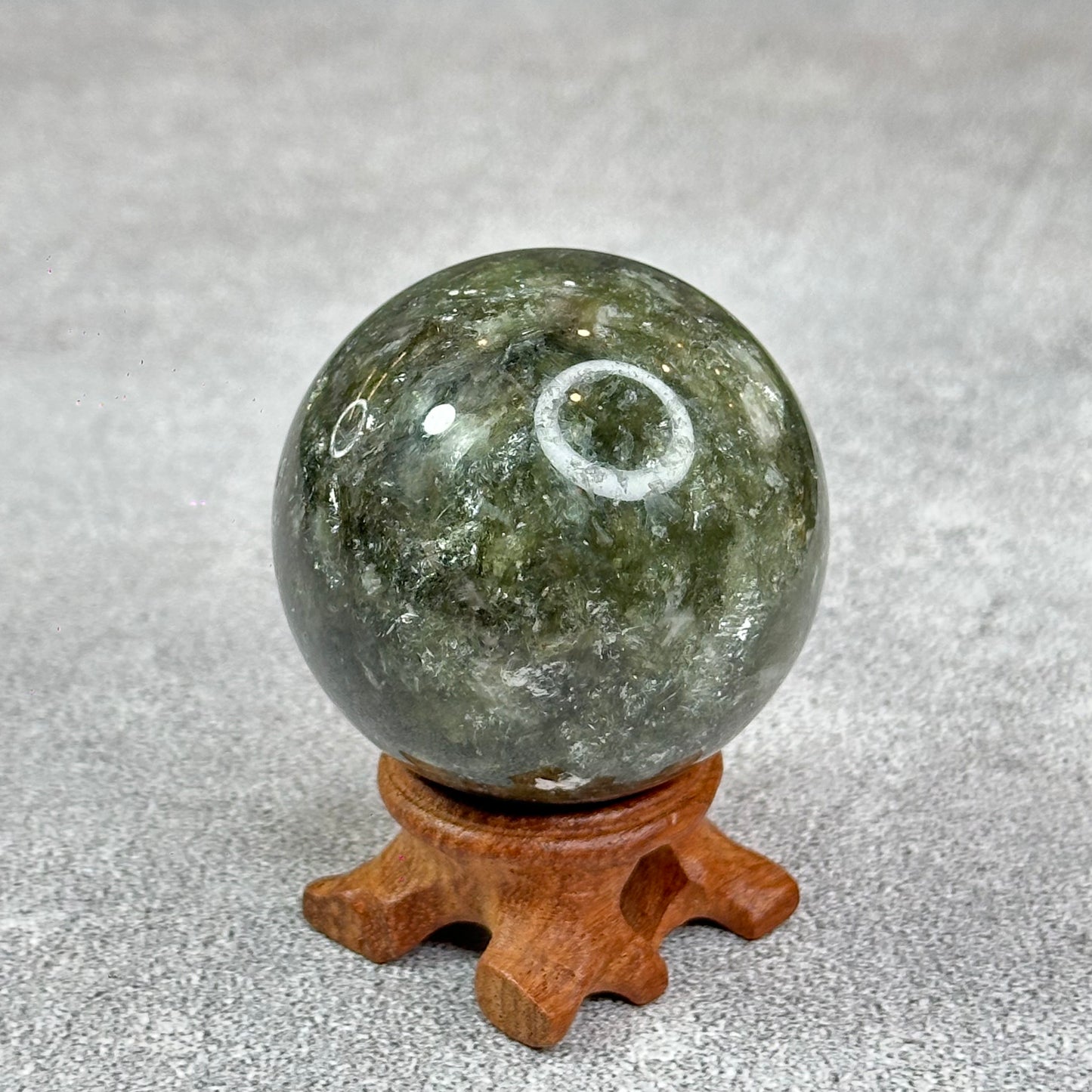 Natural Green Mica Sphere