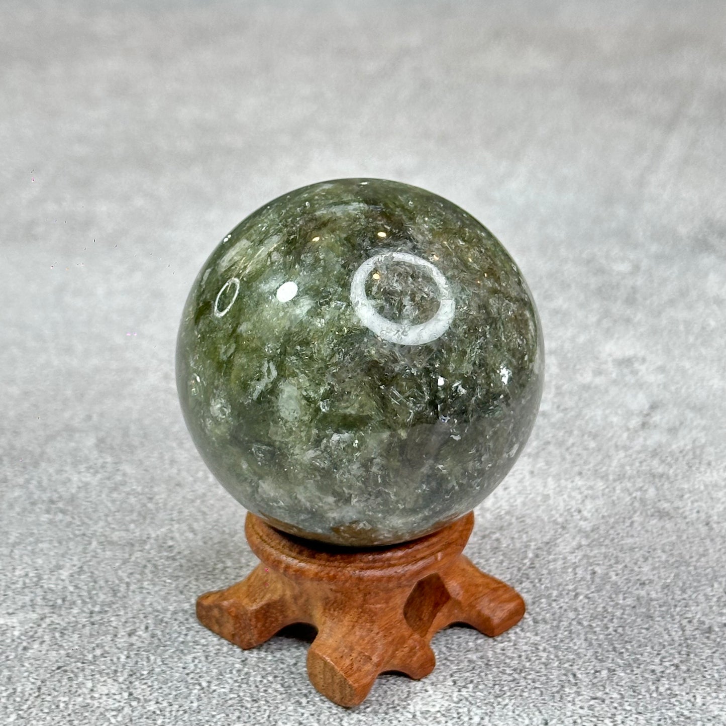 Natural Green Mica Sphere