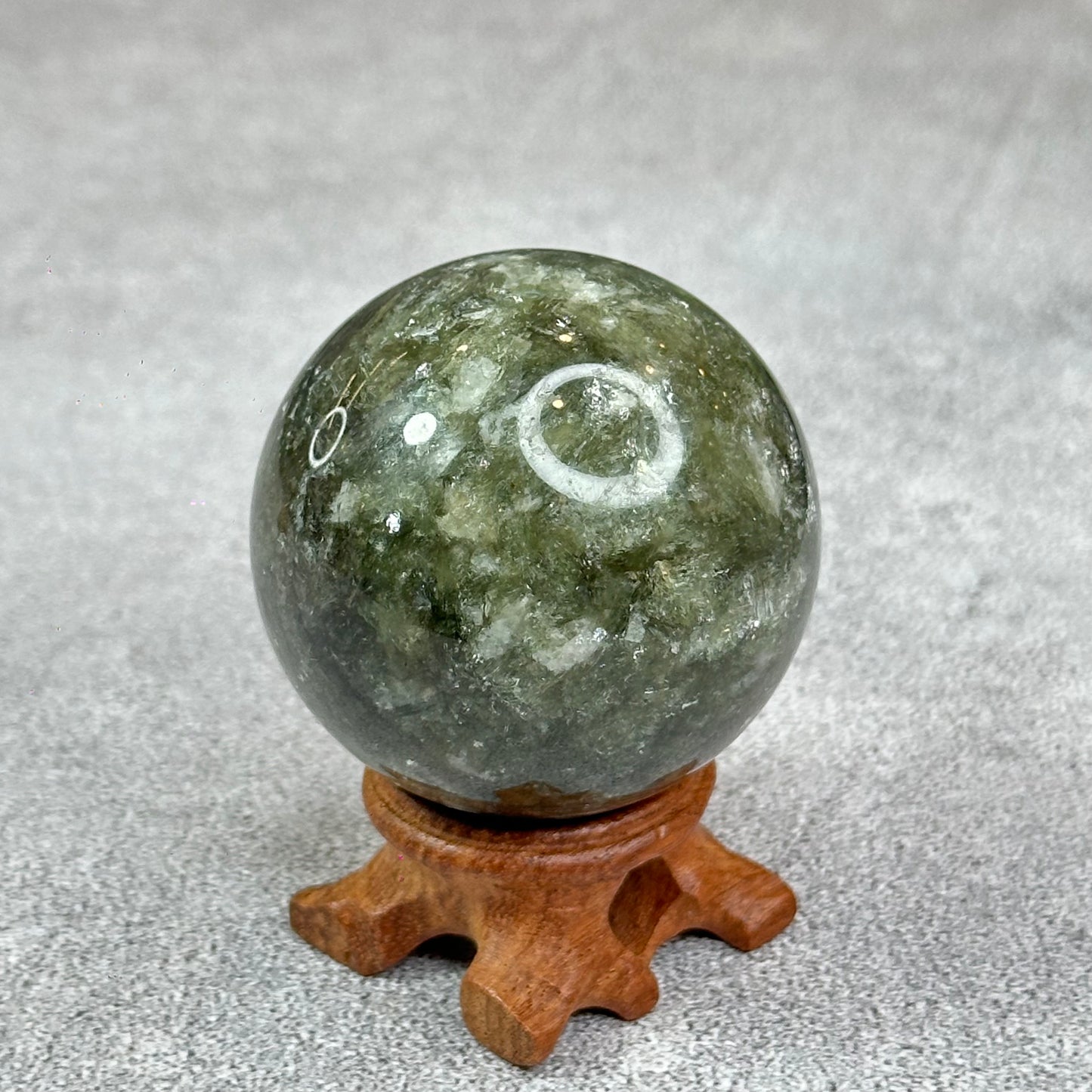 Natural Green Mica Sphere