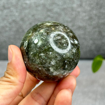 Natural Green Mica Sphere