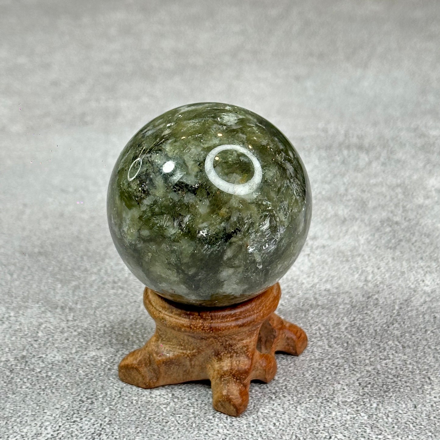 Natural Green Mica Sphere