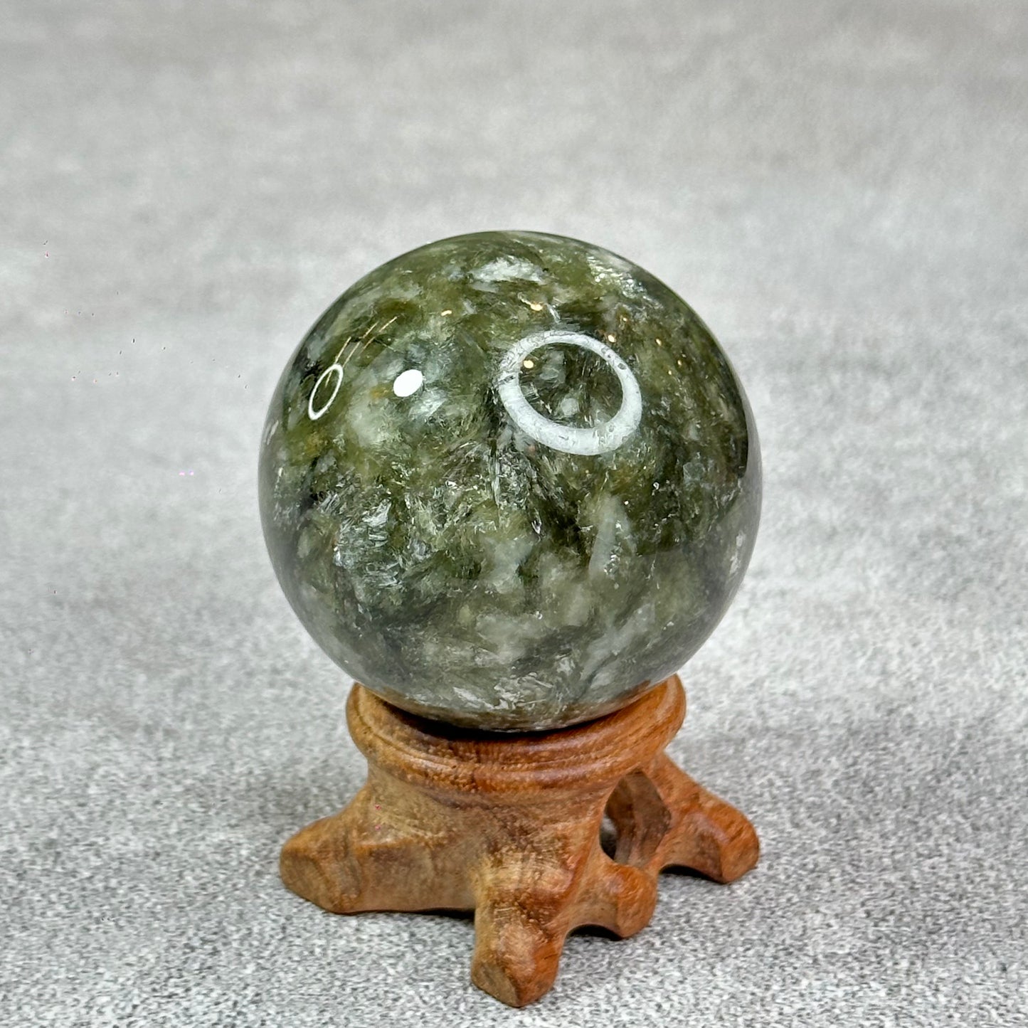 Natural Green Mica Sphere