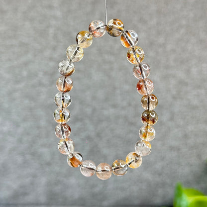 Natural Brookite with Healer Bracelet Size 8.3 mm