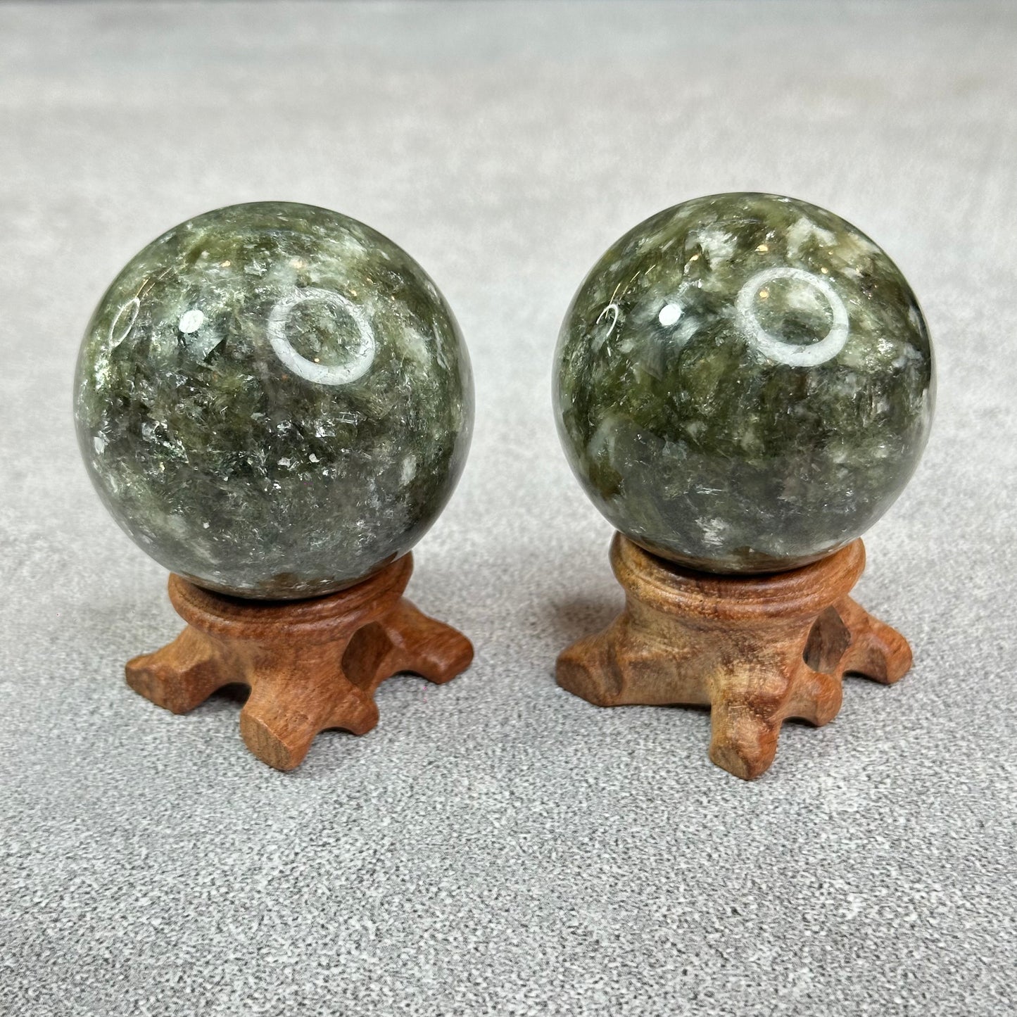 Natural Green Mica Sphere