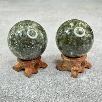 Natural Green Mica Sphere
