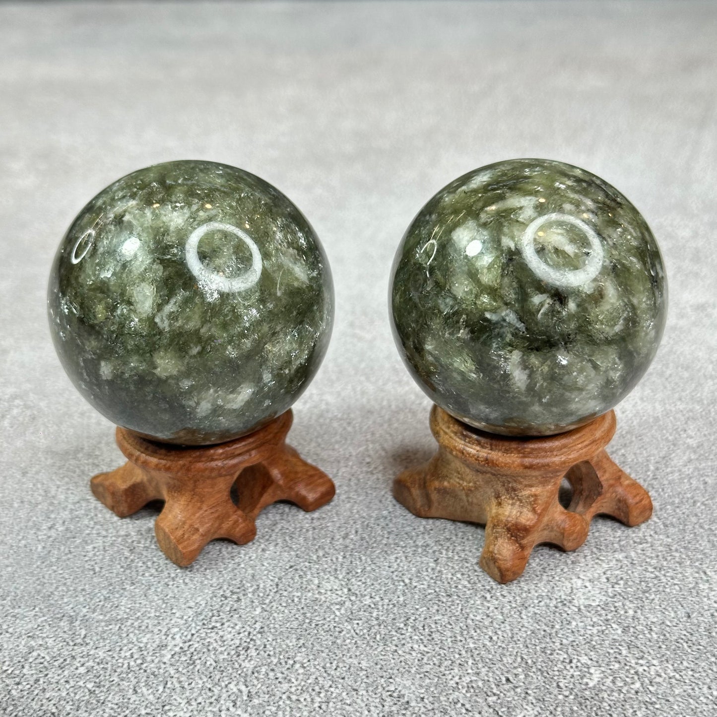 Natural Green Mica Sphere