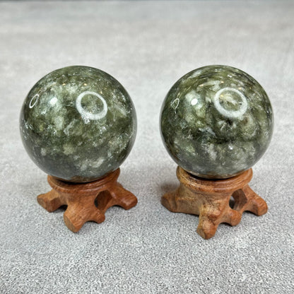 Natural Green Mica Sphere