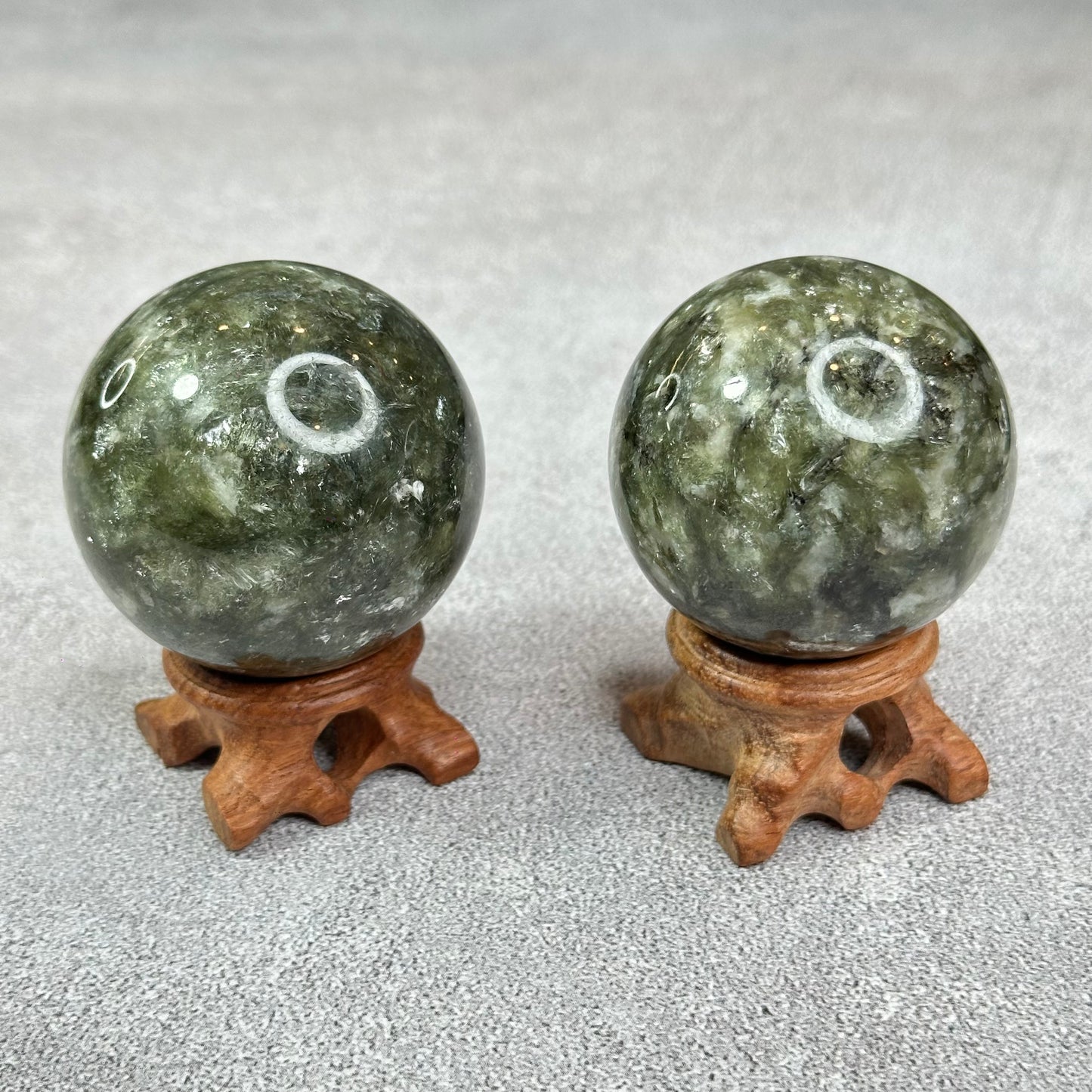 Natural Green Mica Sphere
