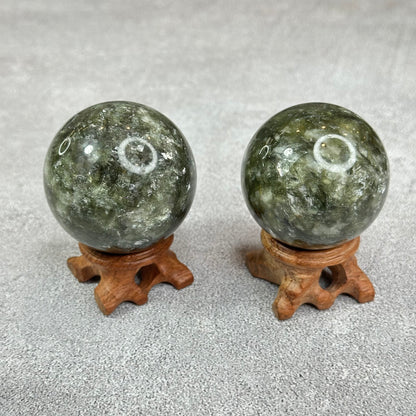 Natural Green Mica Sphere