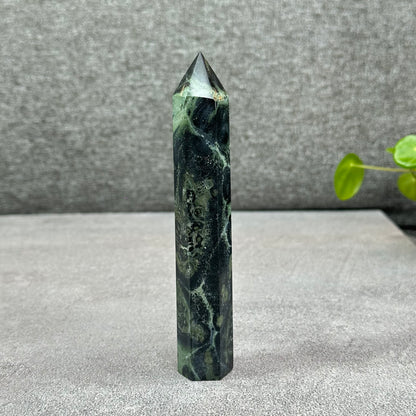 Natural Kambaba Jasper Tower