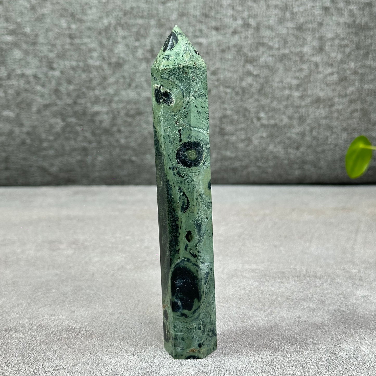 Natural Kambaba Jasper Tower