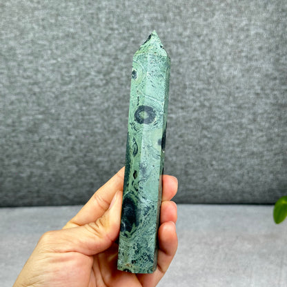 Natural Kambaba Jasper Tower