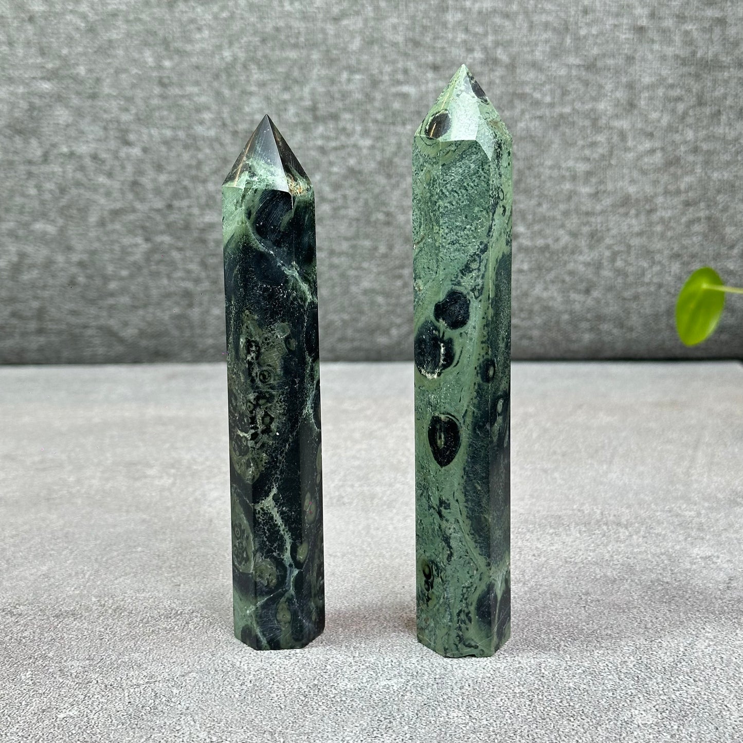 Natural Kambaba Jasper Tower