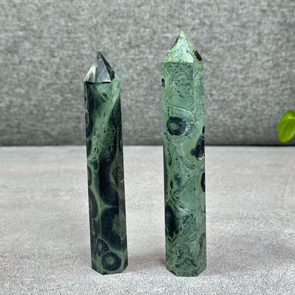 Natural Kambaba Jasper Tower