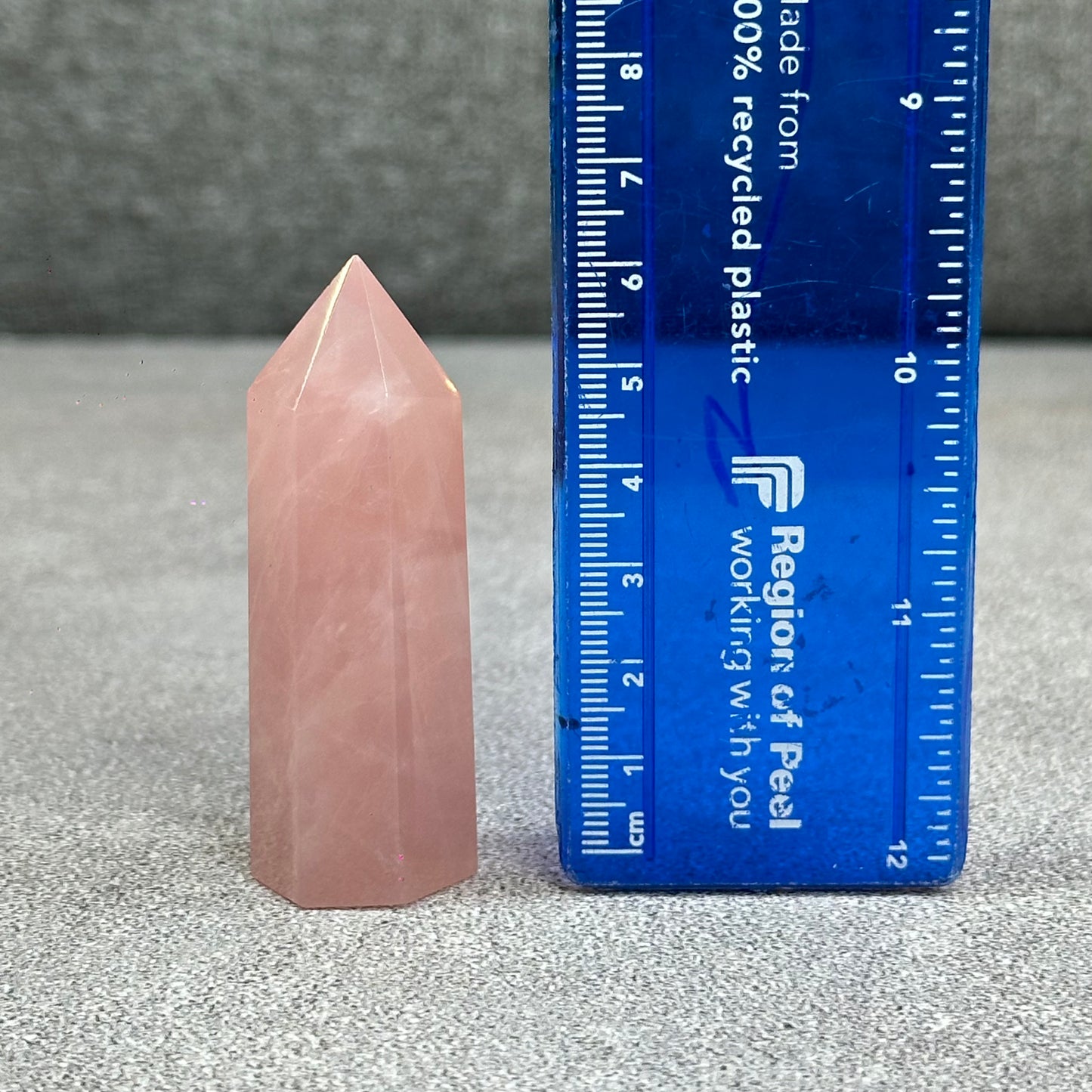 Natural Rose Quartz Tower