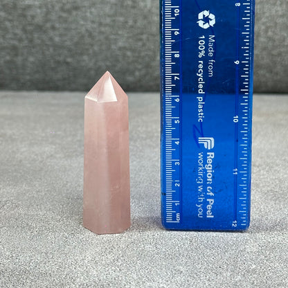 Natural Rose Quartz Tower