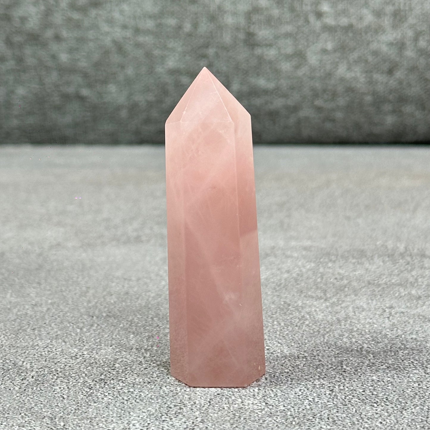 Natural Rose Quartz Tower