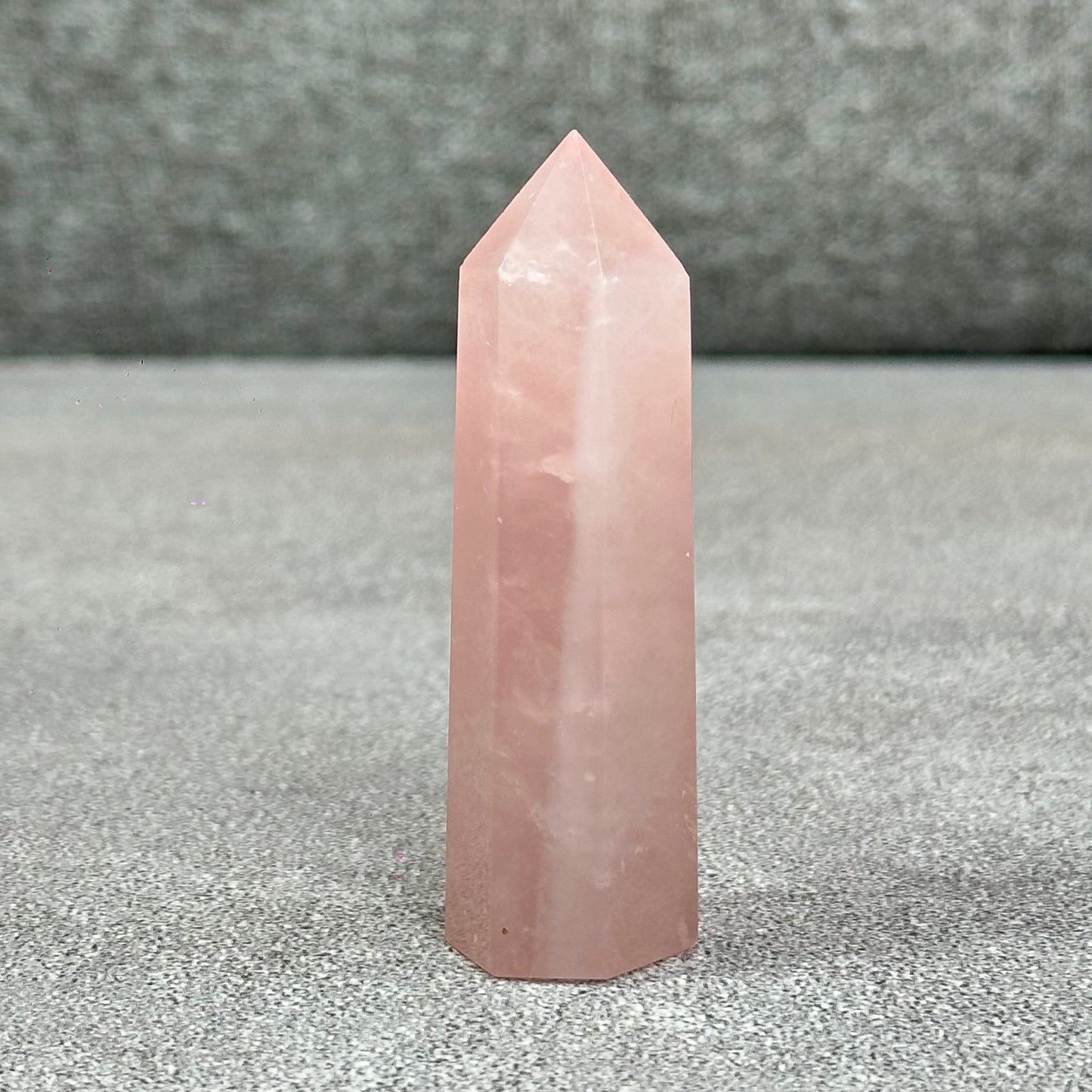 Natural Rose Quartz Tower