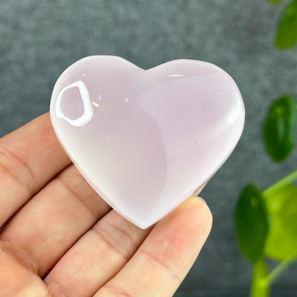 Heart Rose Quartz Figurine