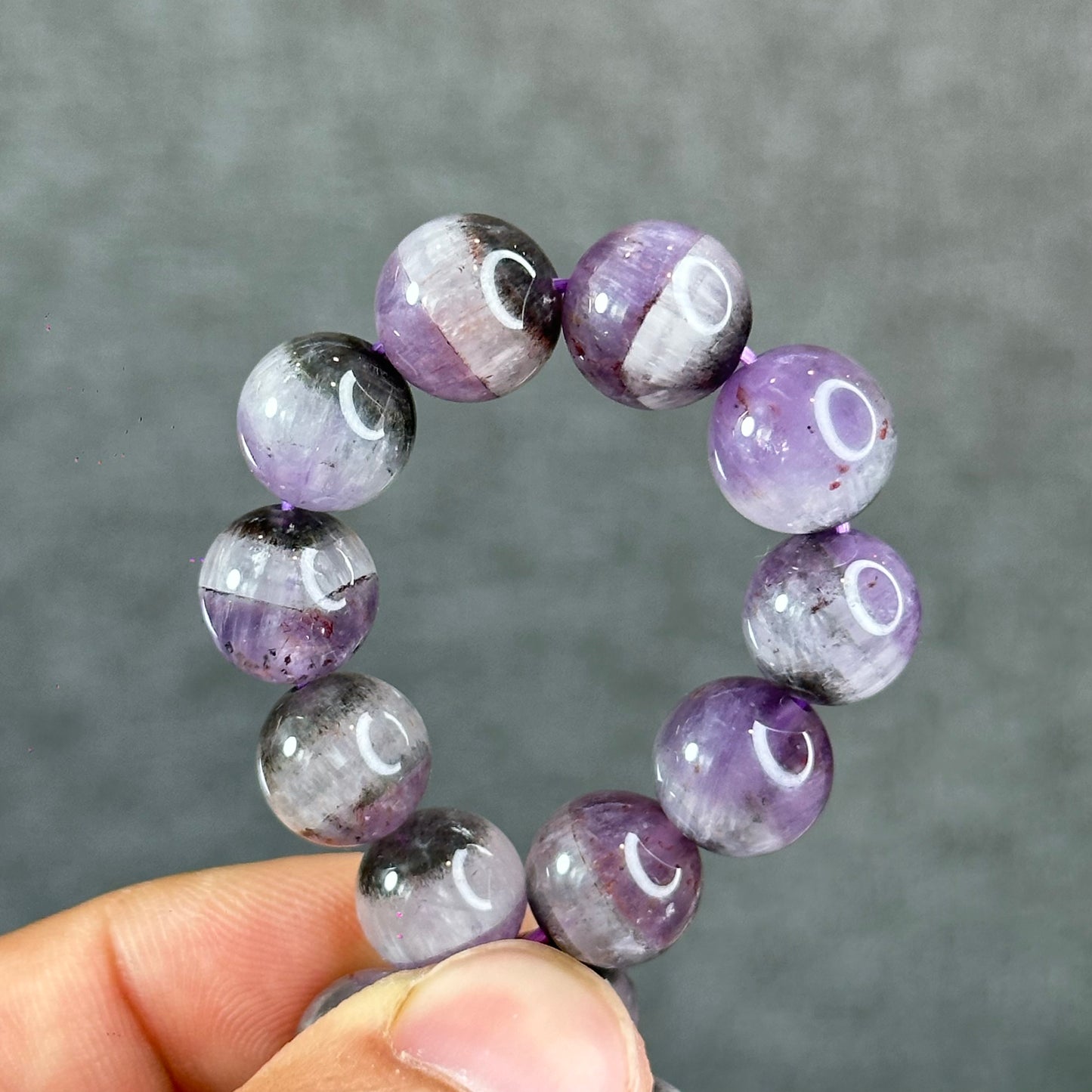 Natural Auralite Bracelet Size 10.3 mm