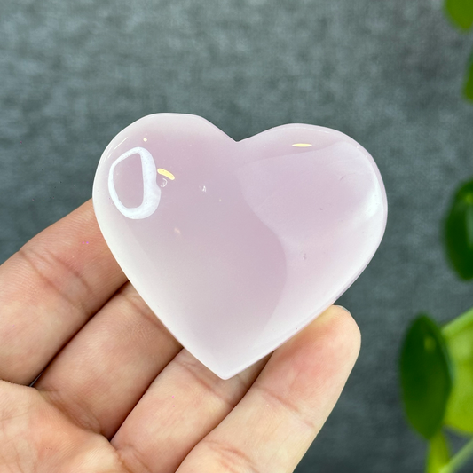 Heart Rose Quartz Figurine