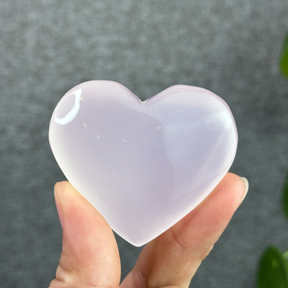 Heart Rose Quartz Figurine