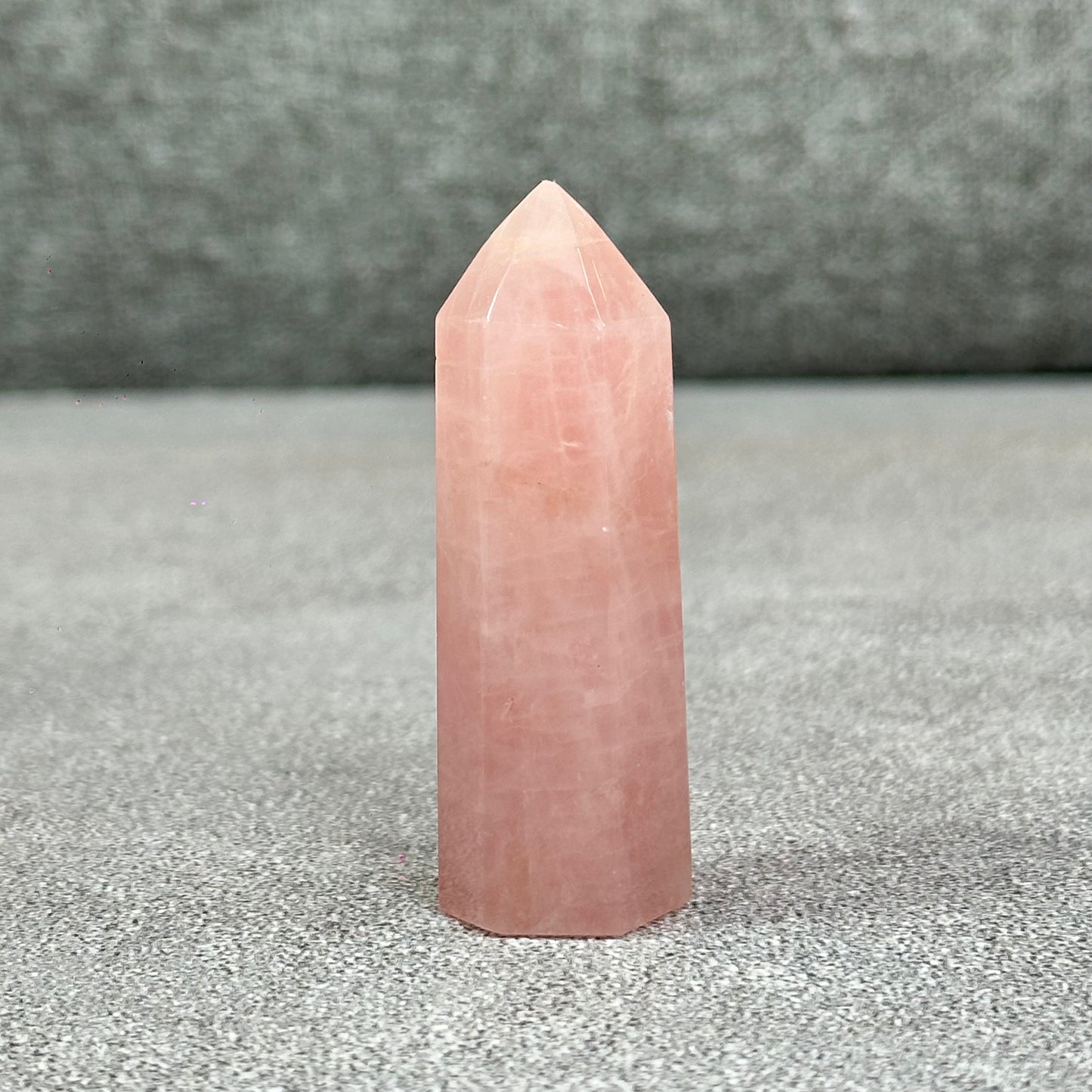 Natural Rose Quartz Tower