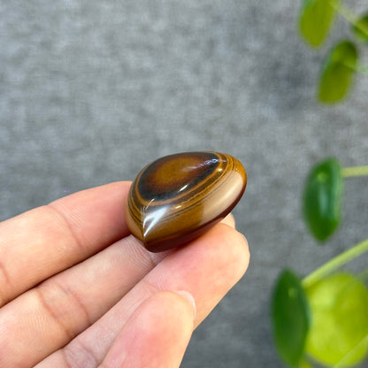 Iron Tiger Eye Heart