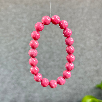 Bracelet Rhodonite Rose Taille 10 mm
 Madagascar