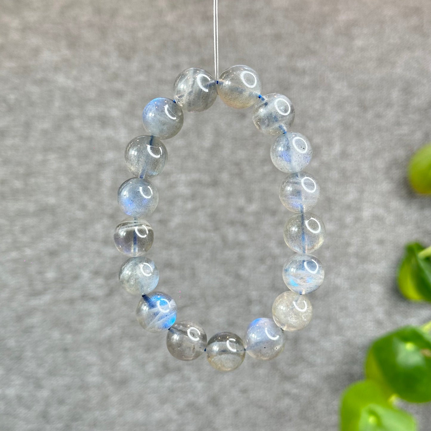 Natural Labradorite VIP Bracelet Size 12 mm
