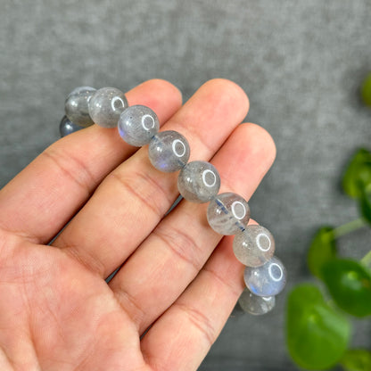 Natural Labradorite VIP Bracelet Size 12 mm