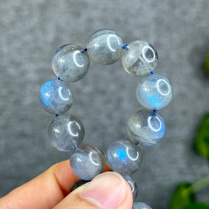 Natural Labradorite VIP Bracelet Size 12 mm