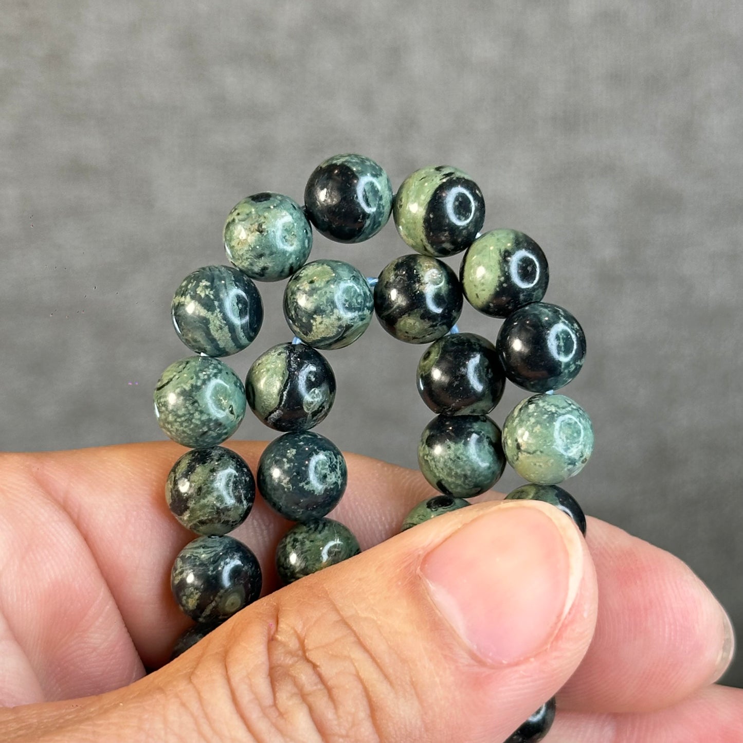 Bracelet triple tour Kambaba Jasper Taille 8,5 mm