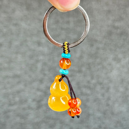 Natural Golden Ho Lo Agate Accessory