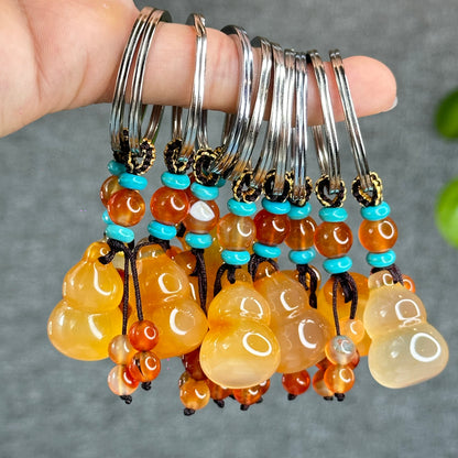 Natural Golden Ho Lo Agate Accessory