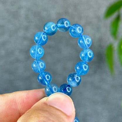 Natural Aquamarine Bracelet Size 7.2 mm